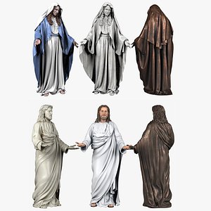 Jesus And Virgin Mary