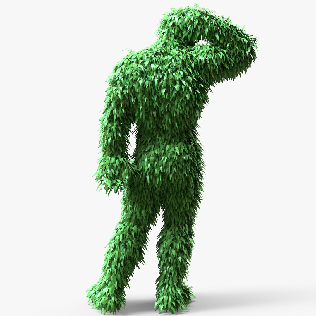 Human Topiary Garden Sculptures 3D Model - TurboSquid 1917870