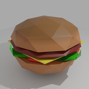 hamburger 3D model