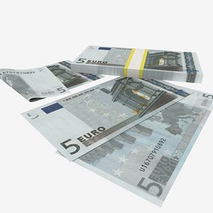 5 Five Euro Banknote