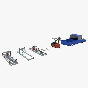 Forestry Machinery Set