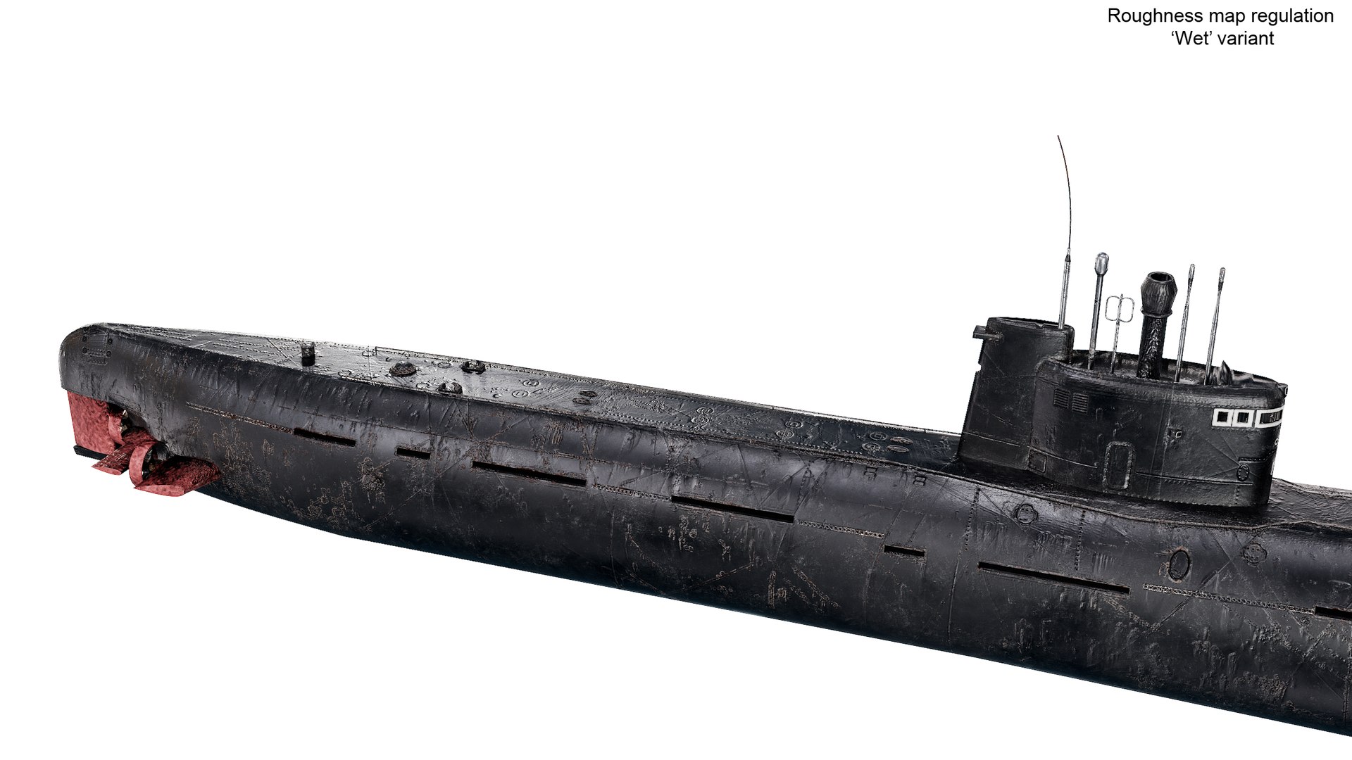 3D Model B-515 Tango-Class Submarine - TurboSquid 2152019