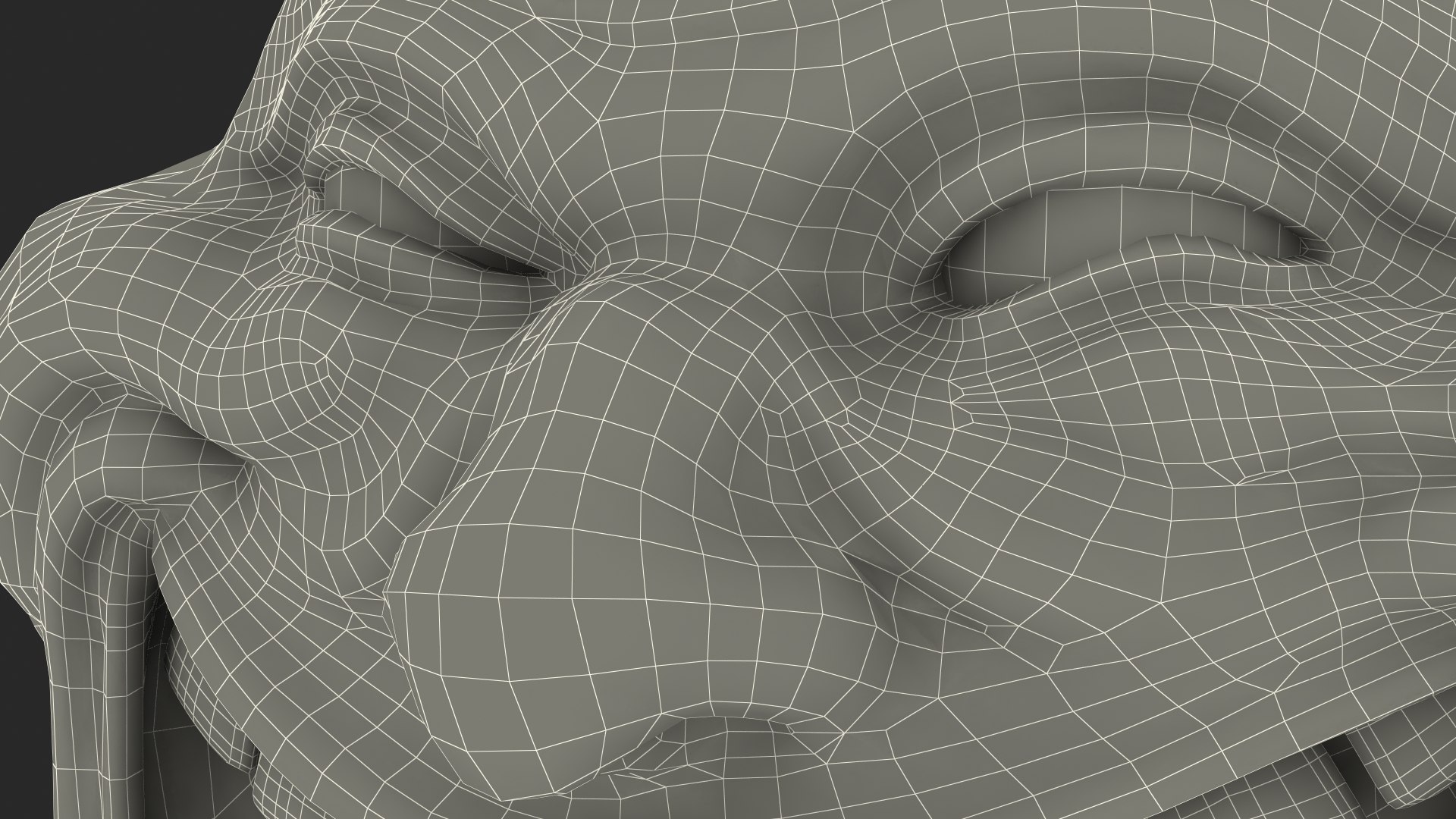 3D Trollface White - TurboSquid 1832879
