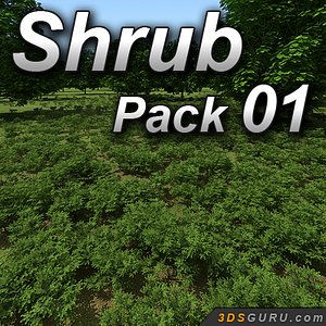 Shrub model pack 01