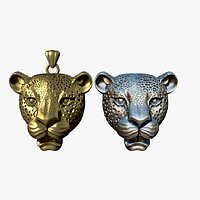 Jaguar pendant for casting
