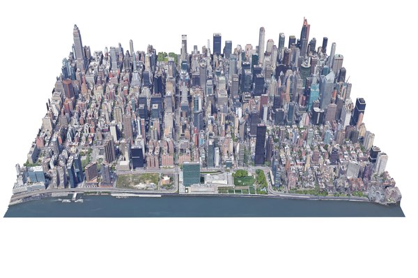 New York City Manhattan 3D Model - TurboSquid 1592609