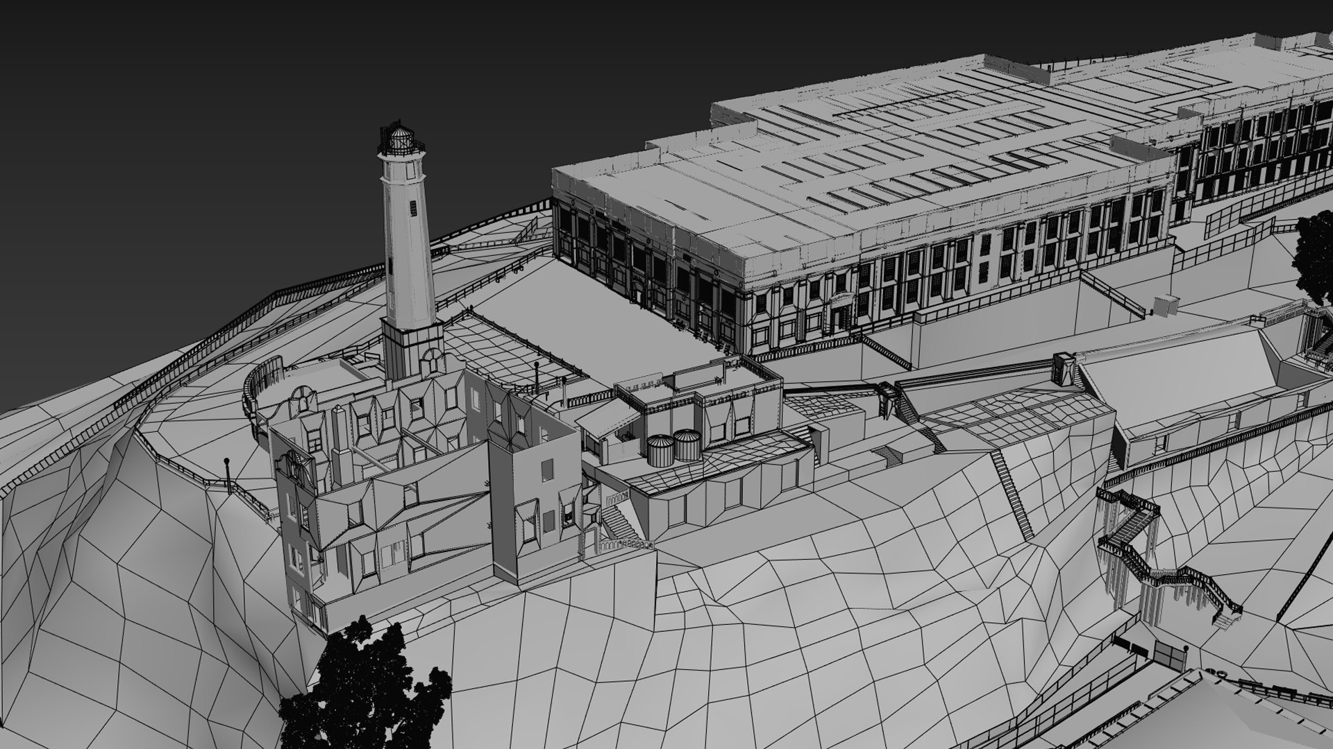 Alcatraz model https://p.turbosquid.com/ts-thumb/9B/vUdeLh/Na/wf03/jpg/1692001806/1920x1080/fit_q87/860e0b0883cc3212348edffa31a333103f9a7ba6/wf03.jpg