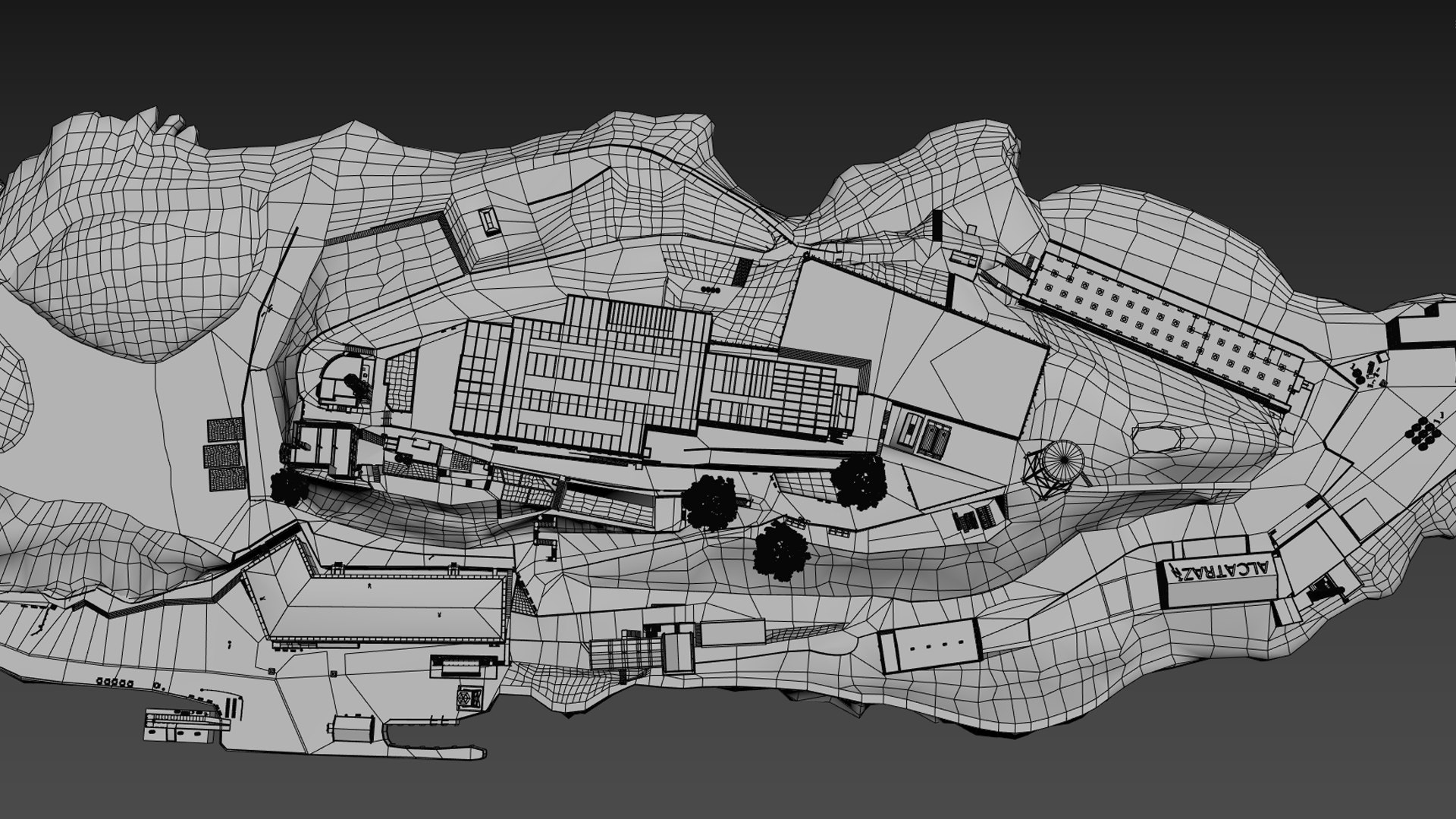 Alcatraz model https://p.turbosquid.com/ts-thumb/9B/vUdeLh/Ri/wf08/jpg/1692001811/1920x1080/fit_q87/4f4999f993e71435fe0ea7f3d71b66e8300e9bf0/wf08.jpg