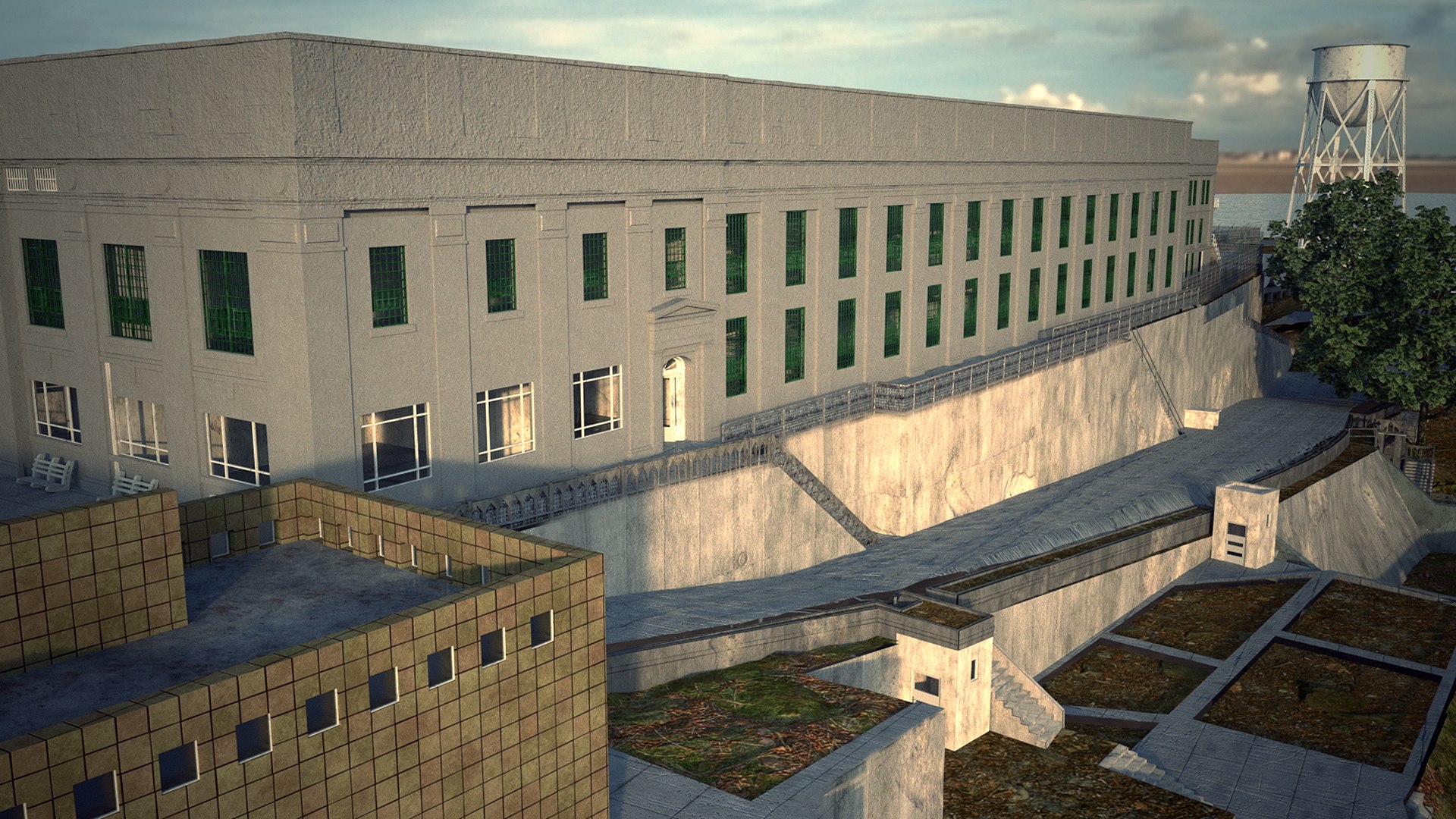 Alcatraz model https://p.turbosquid.com/ts-thumb/9B/vUdeLh/SM/07/jpg/1692001272/1920x1080/fit_q87/cd2b6178ecbb5c9b6e6e595e297a4c38a13bbe95/07.jpg