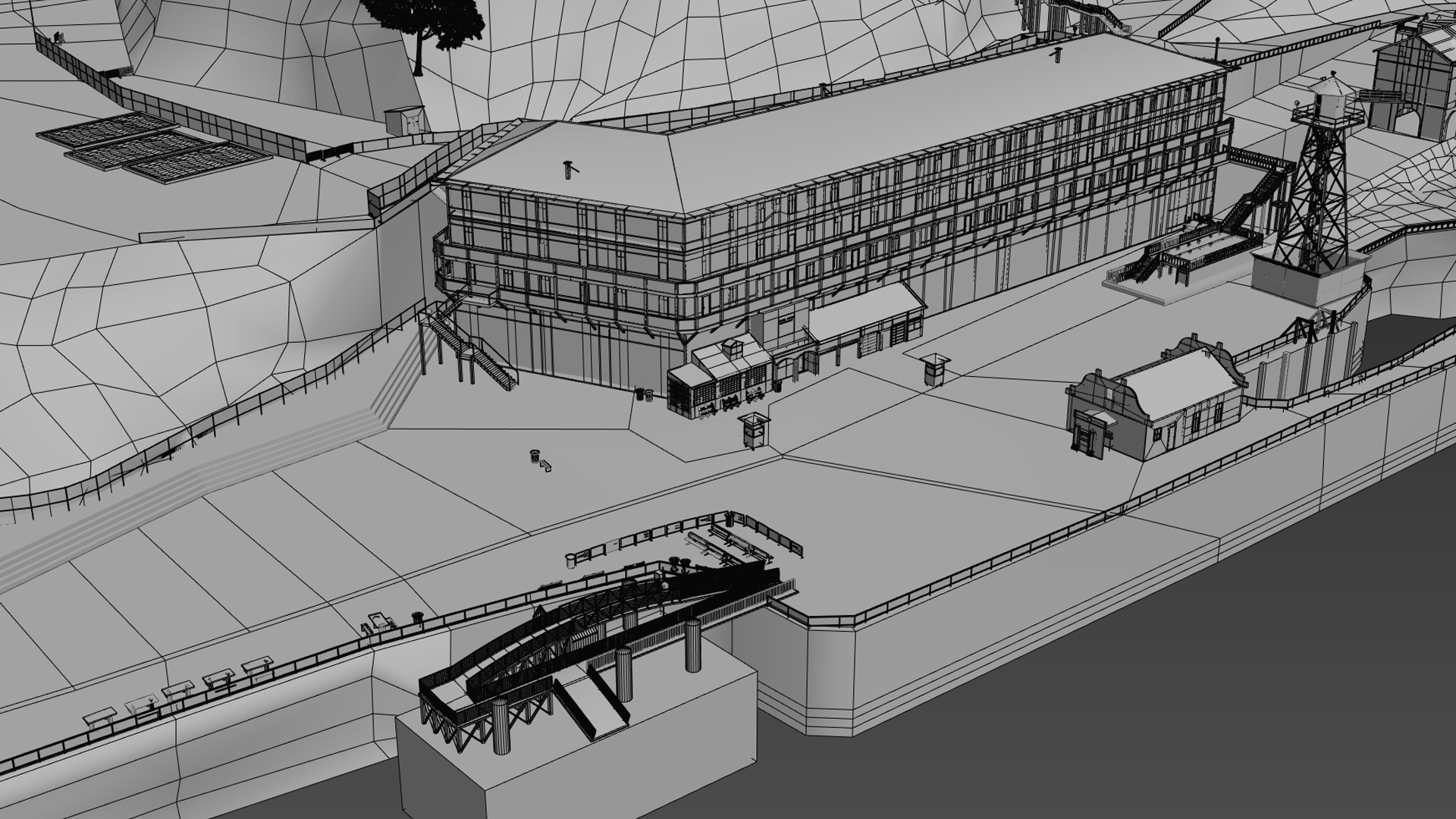 Alcatraz model https://p.turbosquid.com/ts-thumb/9B/vUdeLh/Up/wf04/jpg/1692001807/1920x1080/fit_q87/1999db61d06606d313d083e69f9f67bea1eed3f0/wf04.jpg
