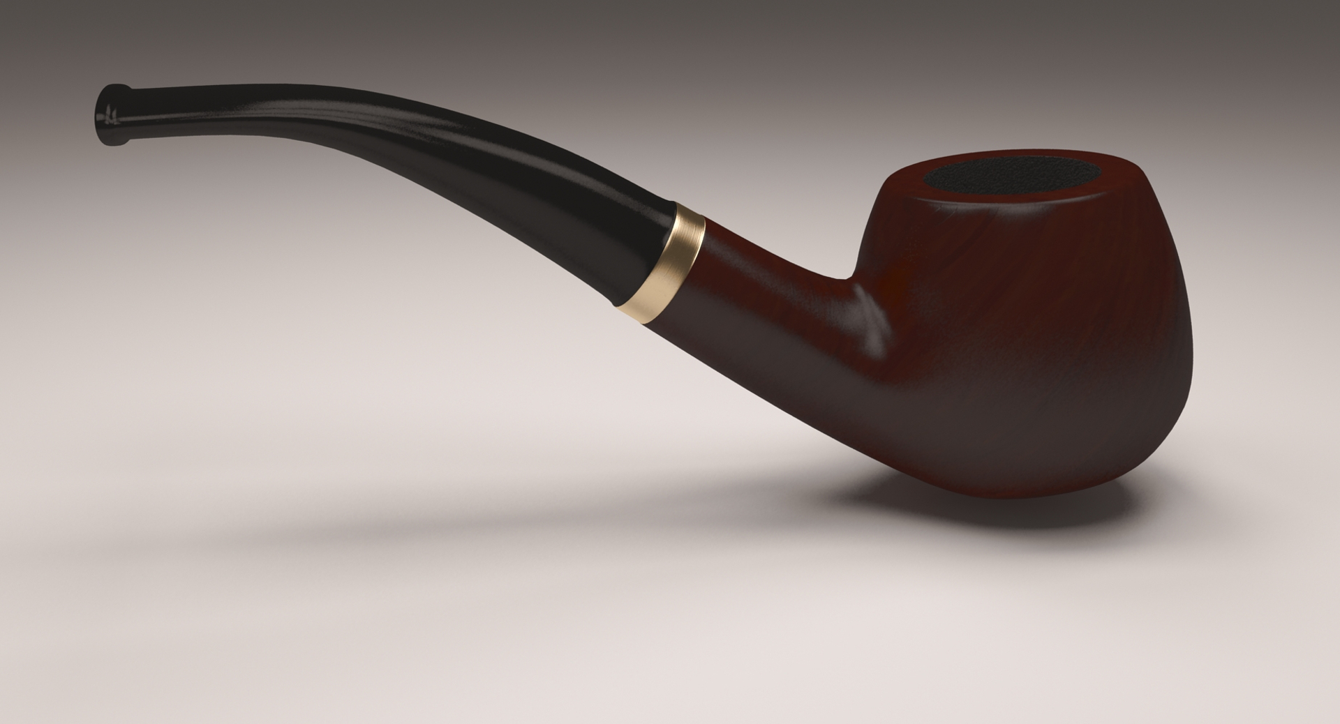 3D Smoking Pipe Model - TurboSquid 1345725