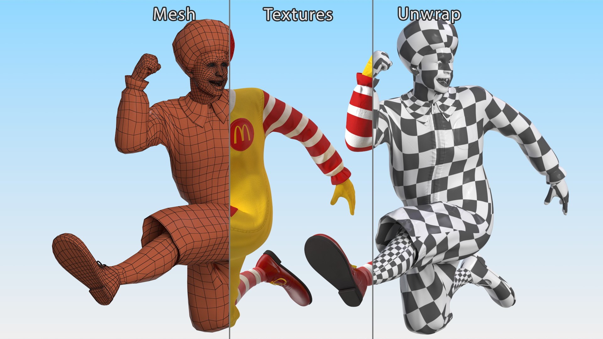 Mascot of McDonalds Jumping Pose 3D model https://p.turbosquid.com/ts-thumb/9B/zadbXc/Ri/mascot_of_mcdonalds_jumping_pose_013/jpg/1736228285/1920x1080/fit_q87/71c3542c0bca4a5c486d758cf3b1ff37d876ac48/mascot_of_mcdonalds_jumping_pose_013.jpg