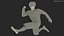 Mascot of McDonalds Jumping Pose