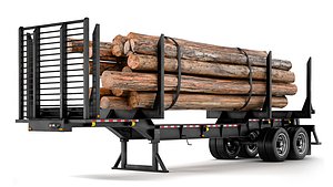 McLendon log 42 Trailer 2023 3D model