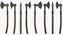Fantasy Axe RPG Danish Dane English Long Hafted Axe Viking Ax Battle Axe War Axe Two Handed Bearded