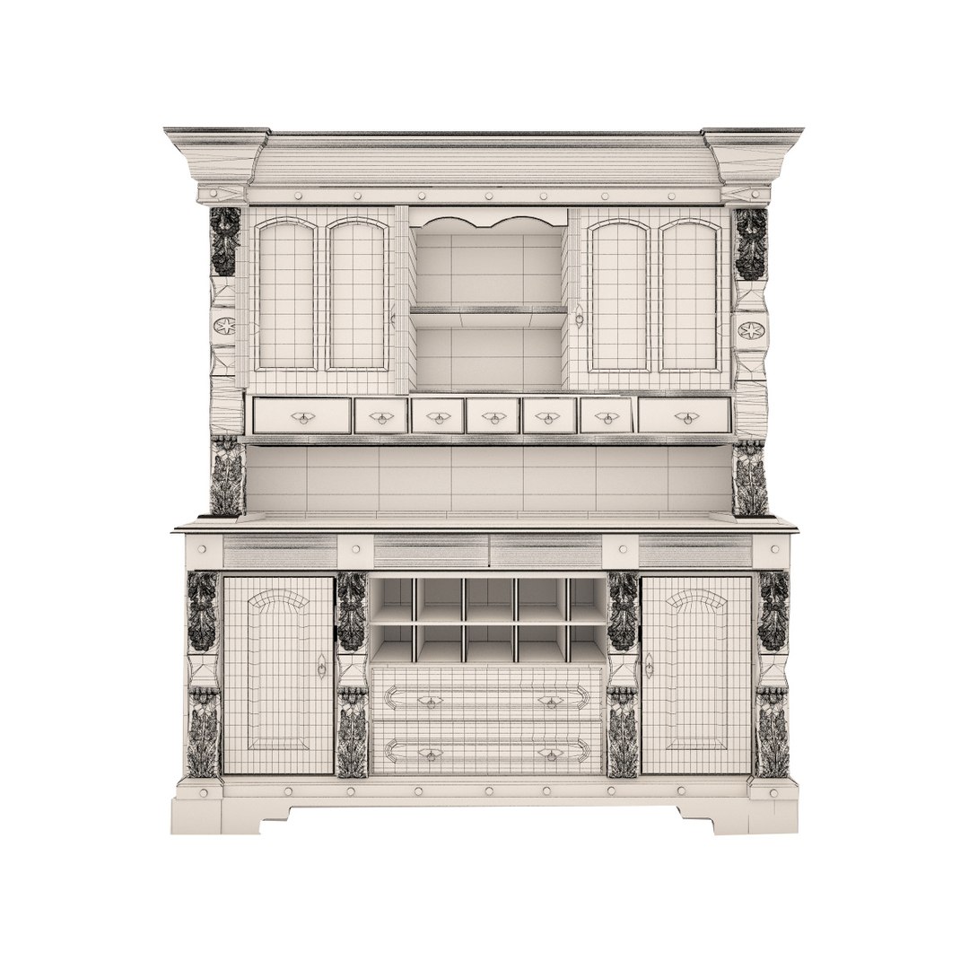 Buffet 3d Model