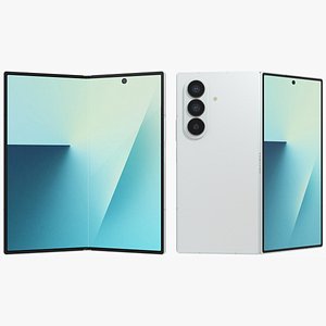 Samsung Galaxy Z Fold7 Mint Animated 3D