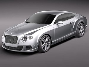 3ds bentley continental gt 2012