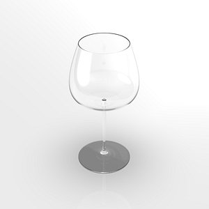Drop Wine glass 3D model
