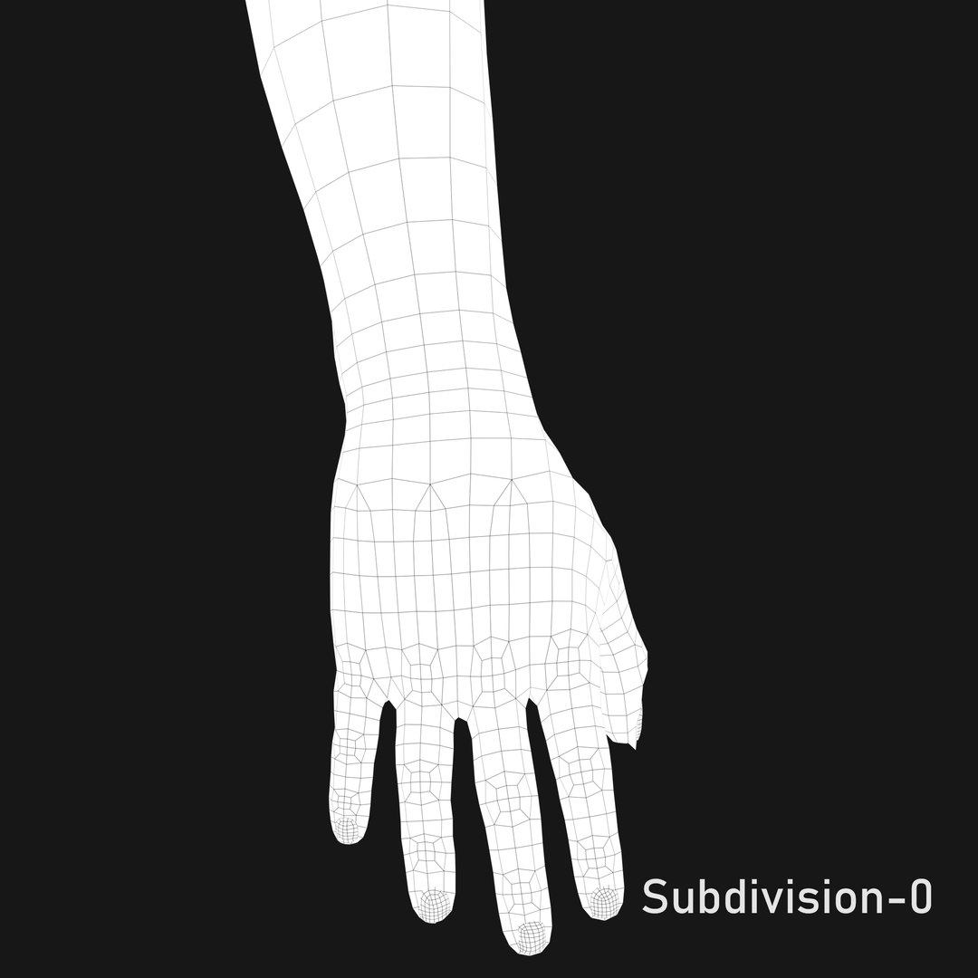 3D Model Realistic Hand - TurboSquid 1594193