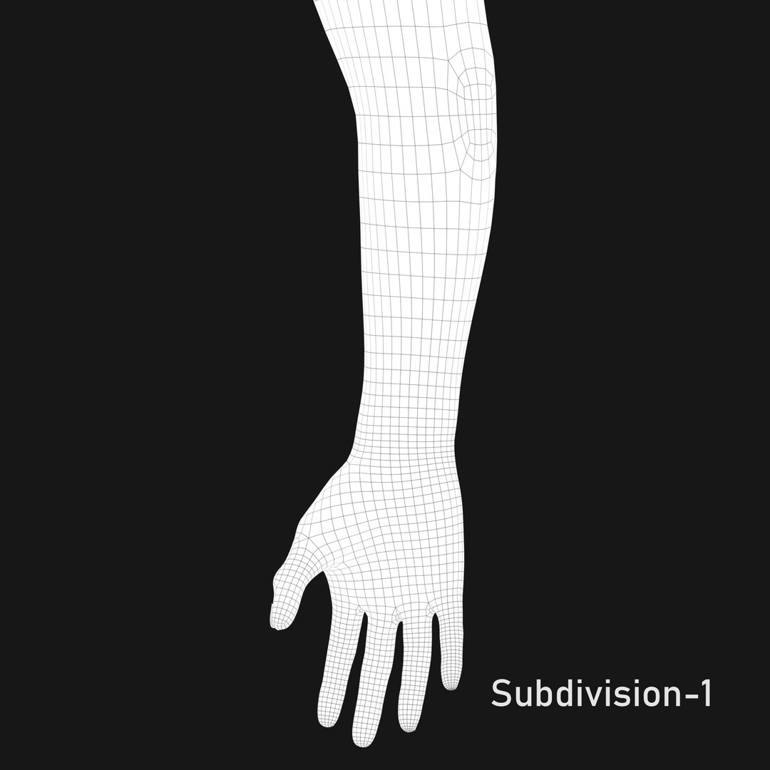 3D Model Realistic Hand - TurboSquid 1594193