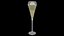 3D Champagne glasses Pack