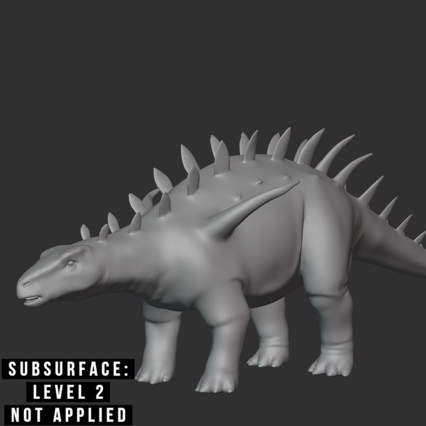 Miragaia Basemesh Low Poly 3D model