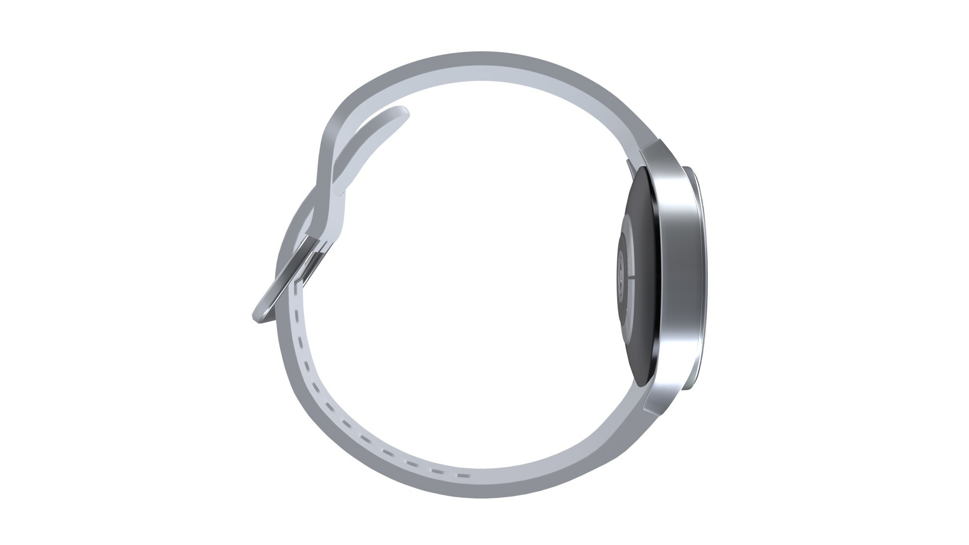 Samsung Galaxy Watch 4 Silver 3D model TurboSquid 1935328