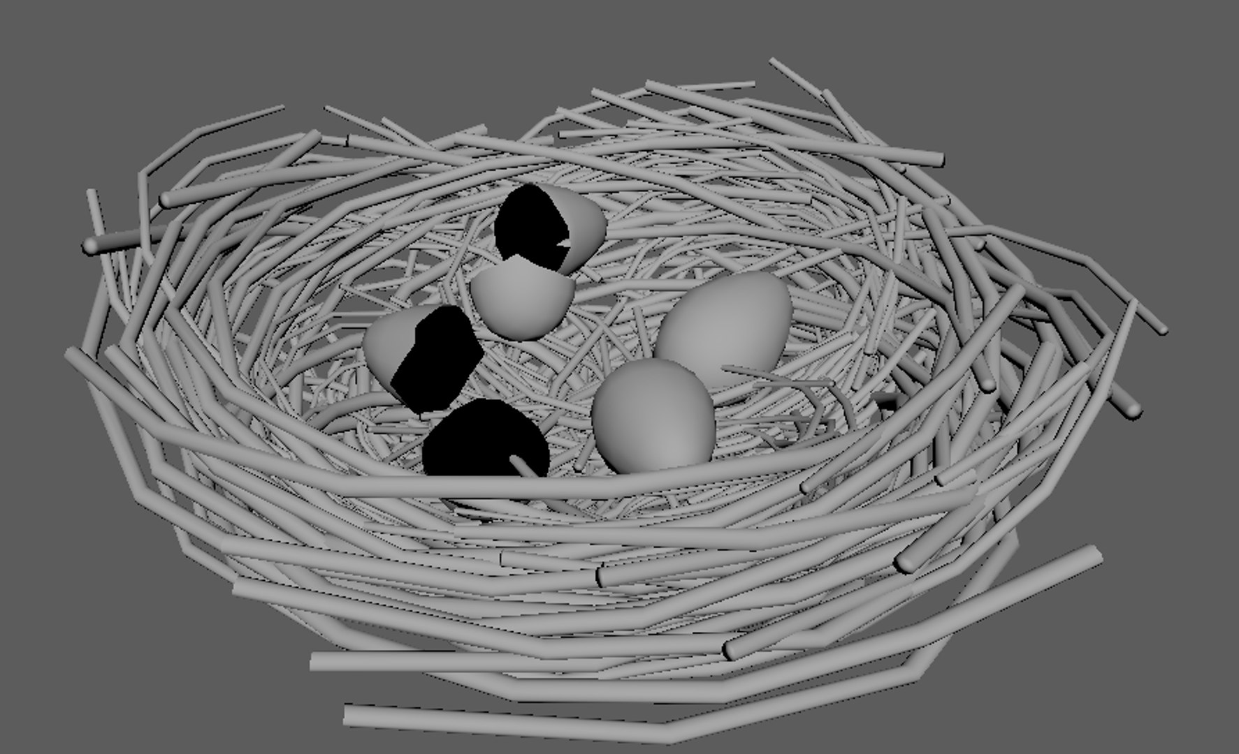3D bird nest https://p.turbosquid.com/ts-thumb/9C/cycvVC/zCQLZiBB/bird_nest3/png/1522682041/1920x1080/fit_q87/4005c06106cf16d95e4219c408829c45842f5336/bird_nest3.jpg