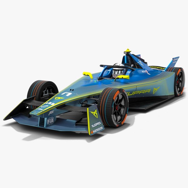 ABT CUPRA Formula E Team 2024 Gen3 Race Car 3D model