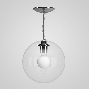 3d model glass ceiling lamp 25