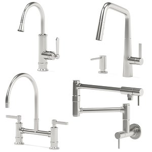 PFISTER kitchen faucets collection 3D