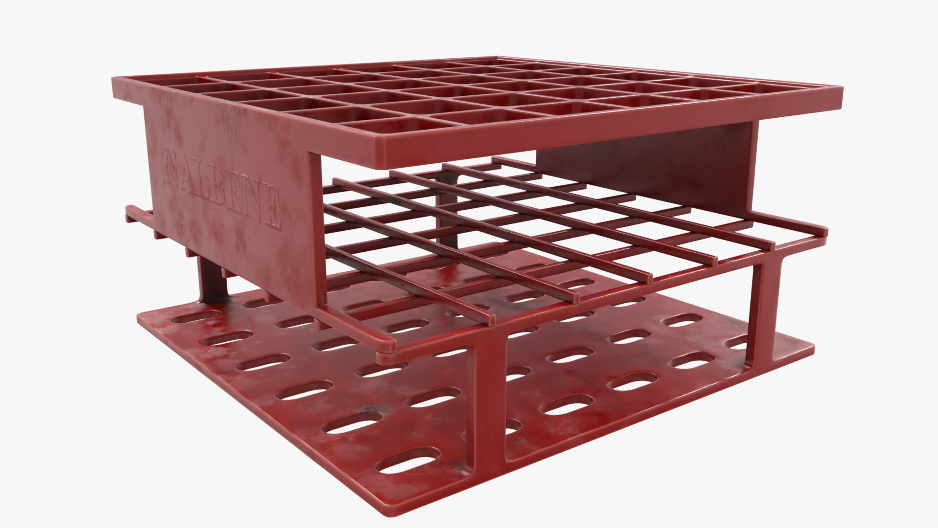 3D Model 14 Ml Liquid Rack Laboratory Low-poly 3D Model - TurboSquid ...