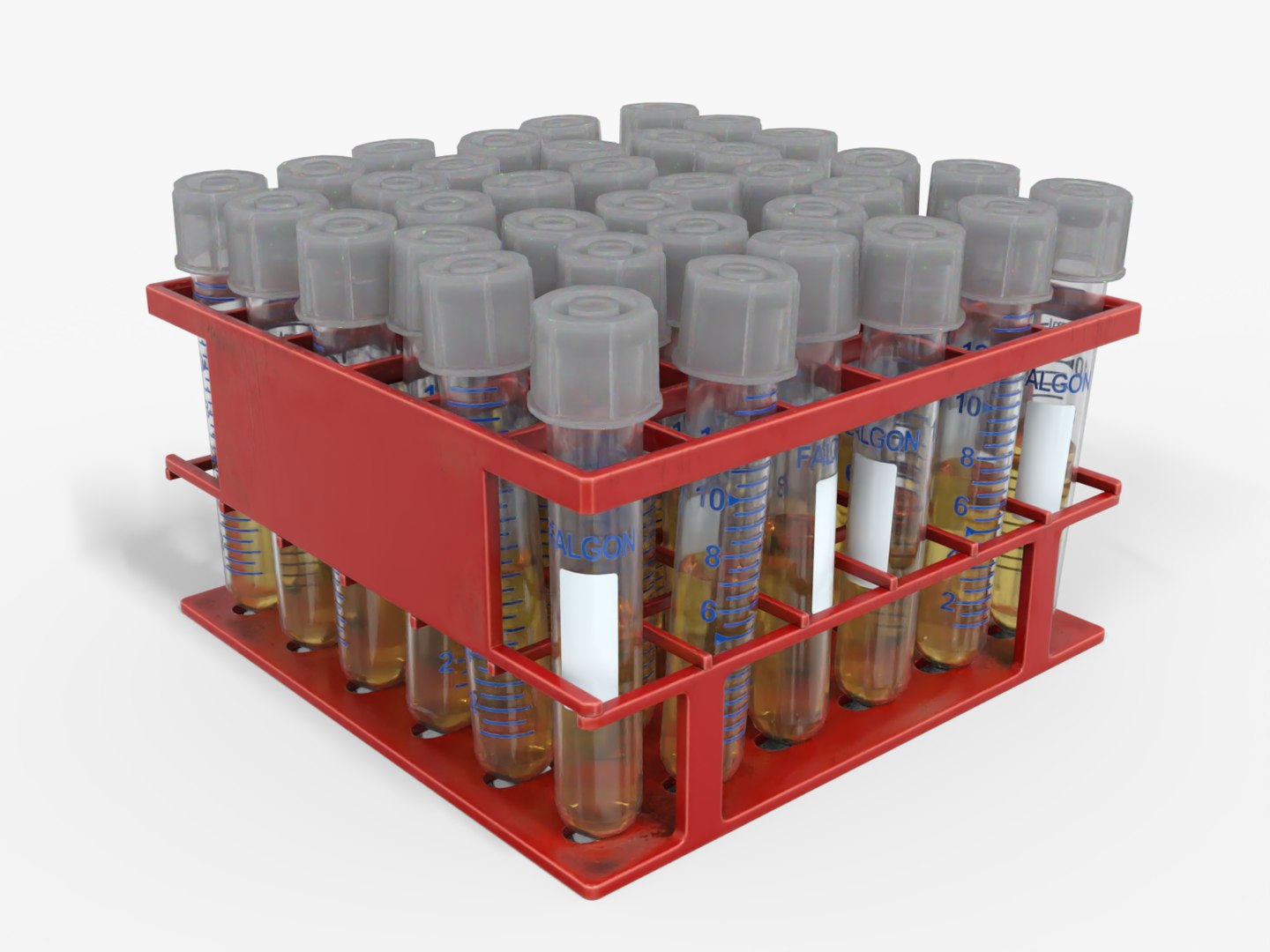 3D Model 14 Ml Liquid Rack Laboratory Low-poly 3D Model - TurboSquid ...