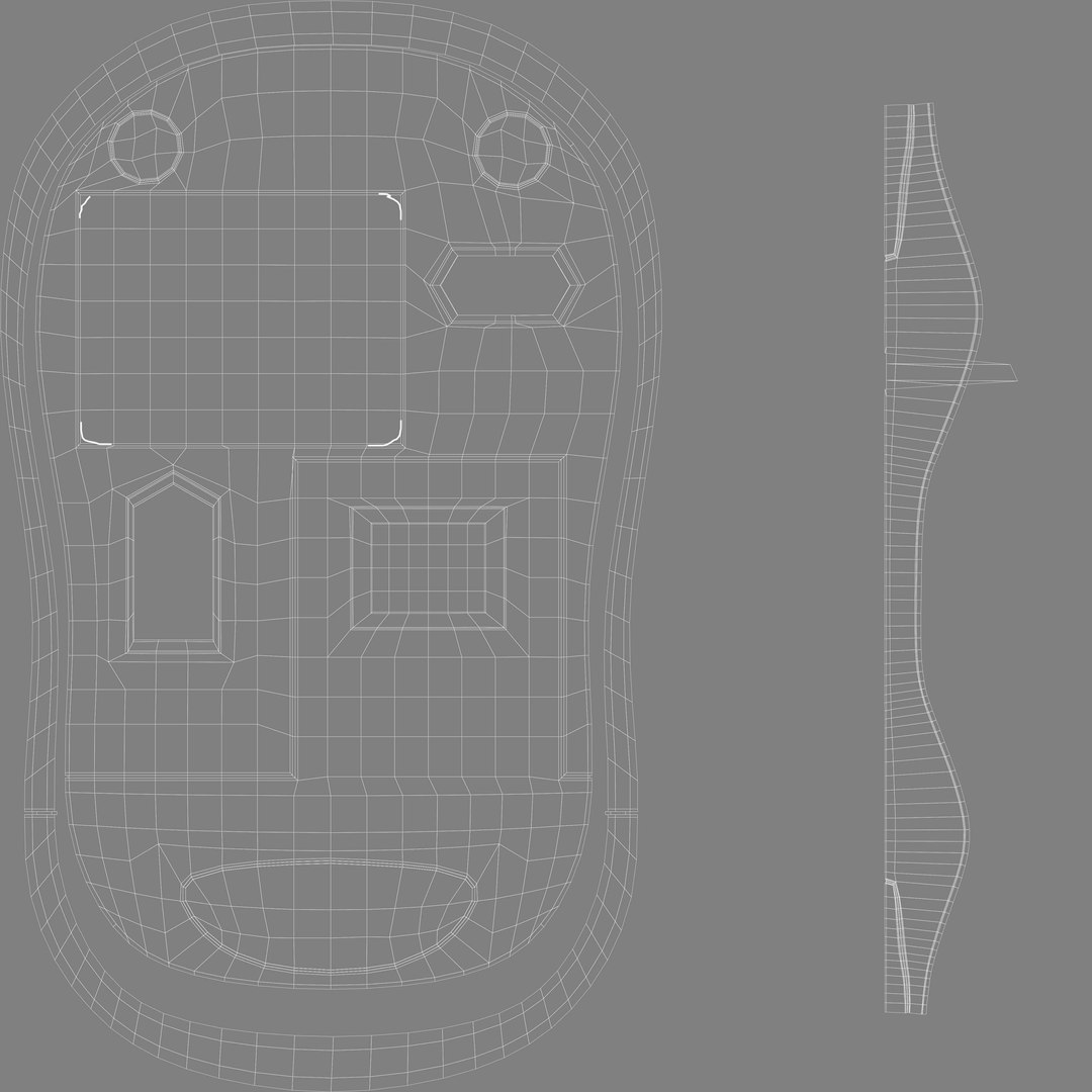 3D Computer Mouse 3D Model With PBR Texture And UV - TurboSquid 2293756