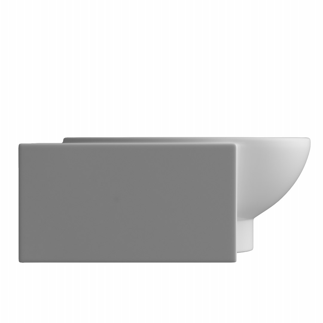 3D Wall Hung Corner Wash Basin Model TurboSquid 1694214