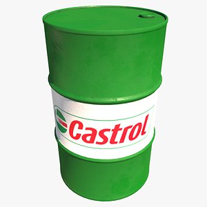 Castrol Oil Barrel