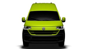 Volkswagen Transporter 2024 3D model