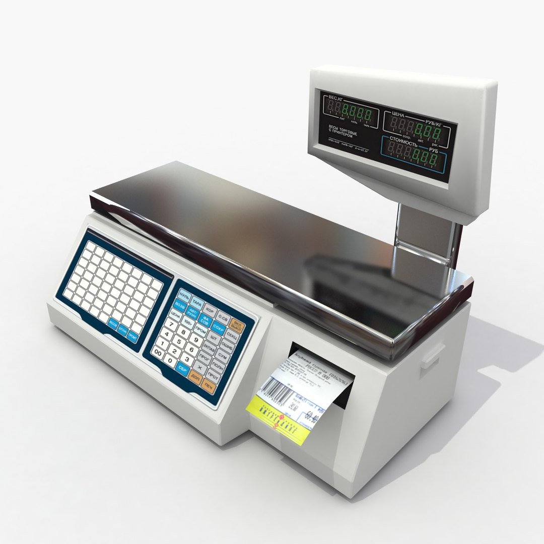 Scales 3d Model