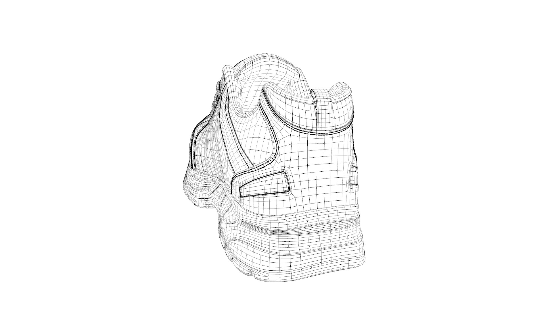 Casual sports shoe model - TurboSquid 1578375