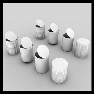 cans 3d max