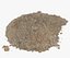 Yellow Pile of construction soil