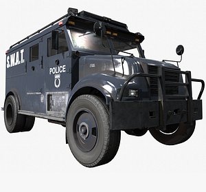 SWAT Truck - Game Ready