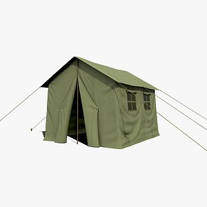 Military Tent Green