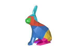 3D rabbit