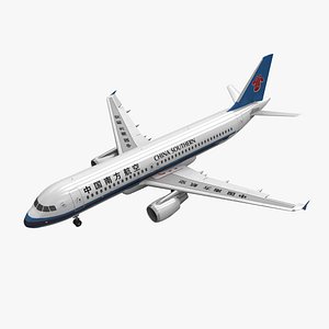 Airbus A320 China Southern Animated
