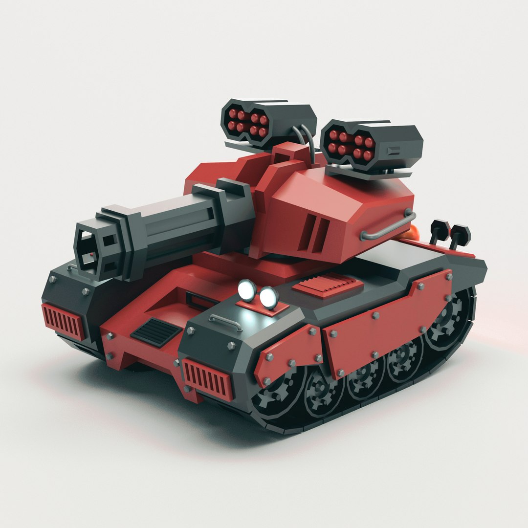 Stylized Tank 013D模型 - TurboSquid 1905910
