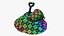 Bucket shovel with sand