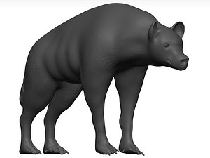 3D Hyena Stl