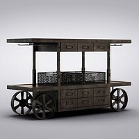 Pottery Barn - Sheffield Entertaining Bar Cart